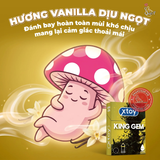 (Snapshop) Bao Cao Su Xtoy King Gem 7 Bi Lớn Hương Vani Chính Hãng