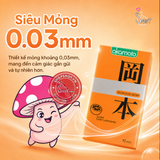 (Snapshop) Bao Cao Su Nhật Bản Okamoto Orange Hương Cam Chính Hãng Nhật Chính Hãng