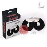(Snapshop) Còng Tay Thép Chisa Hi-Basic Fur-Lined Handcuffs Chính Hãng