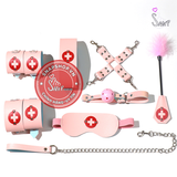 (Snapshop) Bộ Dụng Cụ làm tình Nurse Set 8 Món BDSM Chính Hãng