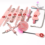 (Snapshop) Bộ Dụng Cụ làm tình Nurse Set 8 Món BDSM Chính Hãng