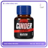 Chai hít tăng khoái cảm kích thích Popper CINDER 20ml Chính hãng