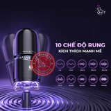 (Snapshop) Âm đạo giả đa năng Galaku Cannon 2in1 Chính Hãng