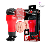 (Snapshop) Âm đạo giả đa năng Baile Crazy Bull Red Flora (đỏ thẳng) Chính Hãng