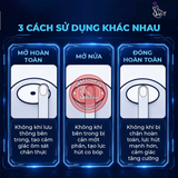 (Snapshop) Galaku Air – Vật Cầm Tay Massage Cá Nhân Màu Cosmic Black Chính Hãng