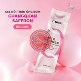 (Snapshop) Gel bôi trơn ống bơm Guangquan Saffron - Tinh chất hoa nghệ tây, tăng khoái cảm - Ống 5ml Chính Hãng