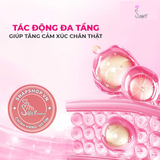 (Snapshop) Gel bôi trơn ống bơm Guangquan Saffron - Tinh chất hoa nghệ tây, tăng khoái cảm - Ống 5ml Chính Hãng
