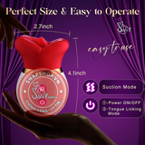 (Snapshop) Thiết Bị Massage Nhỏ Gọn Oral Sensation – 10 Chế Độ Chính Hãng