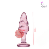 (Snapshop) Đồ Chơi Cắm Hậu Môn Thủy Tinh Size XS Chính Hãng