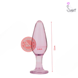(Snapshop) Đồ Chơi Cắm Hậu Môn Thủy Tinh Size XS Chính Hãng