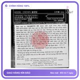 (Che Tên) Bao Cao Su Okamoto Crown Nhật Bản - Siêu Mỏng Mềm Mại Hộp Trắng Kín