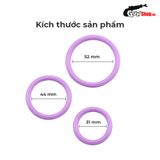 Chisa Magnum Force Cock - Vòng đeo kéo dài thời gian Ring Purple Chính Hãng Giao Kín
