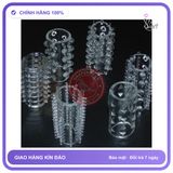 Đôn Khúc Silicone Hộp 6 Cái Tăng Kích Thước, Gia Tăng cảm giác Cực Đỉnh! - Bao Cao Su Giao Kín Đáo