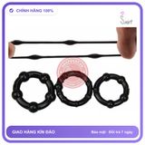 Stay Hard - Bộ 3 vòng đeo hỗ trợ kéo dài thời gian cho nam Nhập Khẩu Chính Hãng
