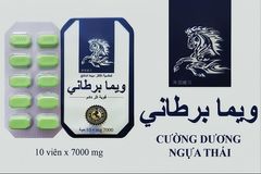 Ngựa thái chính hãng, cực mạnh, phê lâu, cương cứng liên tục, có tem chống hàng giả, sale giá sốc 