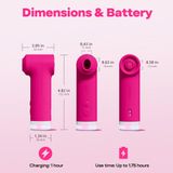 Lovense Fizz – Máy Hút Âm Vật TwinAir Kết Hợp Gõ Nhịp PulseSense