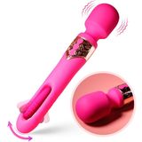 Gậy Rung Vỗ Ngón Tay 2 Trong 1 Kích Thích Điểm G, Âm Vật Cùng Lúc