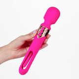 Gậy Rung Vỗ Ngón Tay 2 Trong 1 Kích Thích Điểm G, Âm Vật Cùng Lúc