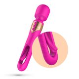 Gậy Rung Vỗ Ngón Tay 2 Trong 1 Kích Thích Điểm G, Âm Vật Cùng Lúc