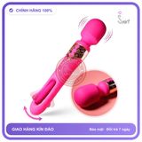 (Che Tên) Gậy Rung Vỗ Ngón Tay 2 Trong 1 Kích Thích Điểm G, Âm Vật Cùng Lúc Hộp Trắng Kín