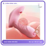 (Che Tên) Máy Rung Đeo Butterfly — Hút & Liếm Âm Vật, Điều Khiển App Từ Xa Cao Cấp Bảo Đảm