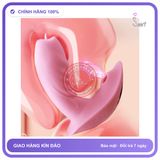(Che Tên) Máy Rung Đeo Butterfly — Hút & Liếm Âm Vật, Điều Khiển App Từ Xa Cao Cấp Bảo Đảm