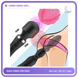 (Che Tên) Gậy Massage 2 Đầu Rung Đuôi Chuỗi Hạt Bẻ Cong Theo Đúng Hình Dáng Của Bạn Cao Cấp Bảo Đảm