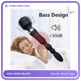(Che Tên) Gậy Massage 2 Đầu Rung Đuôi Chuỗi Hạt Bẻ Cong Theo Đúng Hình Dáng Của Bạn Cao Cấp Bảo Đảm