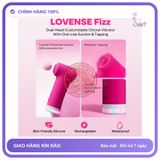 (Che Tên) Lovense Fizz – Máy Hút Âm Vật TwinAir Kết Hợp Gõ Nhịp PulseSense Hỗ Trợ 24/7