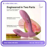 (Che Tên) Svakom Erica Plus – Máy Rung Đeo Quần Lót, Động Cơ Kép Thụt Điểm G Hỗ Trợ 24/7