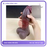 (Che Tên) Dương Vật Giả Silicon Đen Hàng Khủng 26.5cm — Siêu Mềm, Chống Nước Bảo Mật Tuyệt Đối
