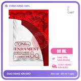 Sản Phẩm Chính Hãng Loại 1 - Dung Dịch Bôi trơn dạng gói TONO HIME 8g nóng ấm
