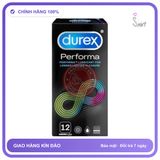 Phiên Bản Chính Hãng - Bao Su Cao Cấp Durex Performa - Kéo dài thời gian