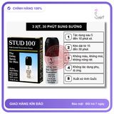 Sản Phẩm Chính Hãng Loại 1 - Dạng Xịt dành cho nam giới Stud 100 Anh Quốc