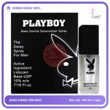 Bản Nhập Khẩu Cao Cấp - Dung Dịch Xịt UK Playboy Đen Kéo Dài Thời Gian 5ml