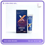 Dòng Cao Cấp Chính Hãng - Kem Thoa Vip Nhật - X Cream Vip Japan 20g Kéo Dài Thời Gian tốt Cho Nam Giới, X Cream Vip Japa