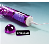 Gậy LIBO rung xoay thụt cực mạnh - rung nhánh phụ  pin sạc