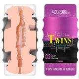 Âm Đạo Giả YouCups TWINS Thông 2 Đầu Xả Nước Sạch Trong 30 Giây