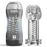 Âm Đạo Giả GALAKU SCREW III — Kênh Xuyên Thông, Không Cần Lộn Lõi Khi Vệ Sinh