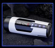 Âm Đạo Giả Điện Tử Space Cup Sưởi Ấm 40°C, Giọng Nói 3 Ngôn Ngữ