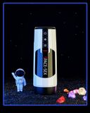 Âm Đạo Giả Điện Tử Space Cup Sưởi Ấm 40°C, Giọng Nói 3 Ngôn Ngữ