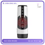 (Che Tên) Âm Đạo Giả Điện Tử Space Cup Sưởi Ấm 40°C, Giọng Nói 3 Ngôn Ngữ Chuẩn Auth