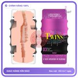 (Che Tên) Âm Đạo Giả YouCups TWINS Thông 2 Đầu Xả Nước Sạch Trong 30 Giây Giao Nhanh Toàn Quốc