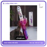 (Che Tên) Gậy LIBO rung xoay thụt cực mạnh - rung nhánh phụ pin sạc - Snapshop