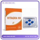 Viên uống hỗ trợ kéo dài cho nam thảo dược VITAGRA 4 Viên Chính hãng