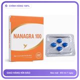 Viên uống hỗ trợ kéo dài cho nam thảo dược NANAGRA 4 Viên Chính hãng