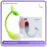 (Che Tên) Trứng Rung Yeain Spring Buds - Dáng Mầm Cây, Điều Khiển App Hộp Trắng Kín