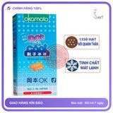 (Che Tên) Bao Cao Su Okamoto Dot De Cool Gai Lạnh Kéo Dài Thời Gian Bảo Mật Tuyệt Đối