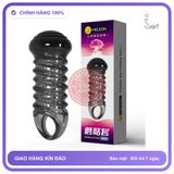(Che Tên) Bao cao su đôn dên nấm xoắn ốc có dây đeo chống tuột Giao Nhanh Toàn Quốc