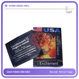 Nước Tăng Ham Muốn Dạng Bột Không có mùi, màu hay vị Cao Cấp Excitement II 1 Hộp 10 Gói - 6Gam Chính hãng Sẵn Hàng